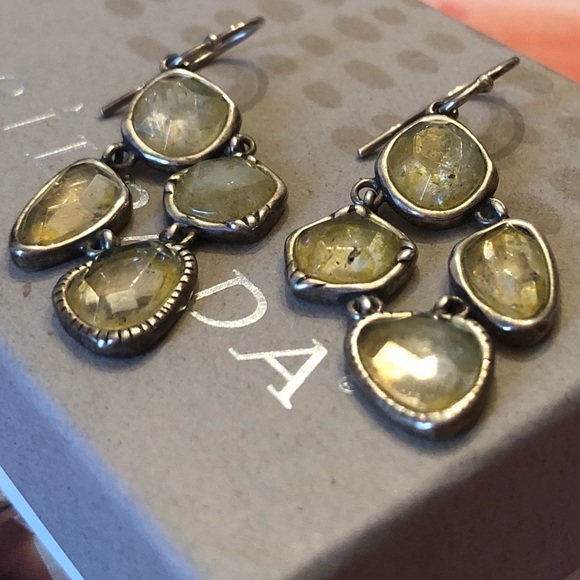 Silpada Sterling Silver and Citrine Fresh Squeezed Earrings W2782 - Picture 7 of 16